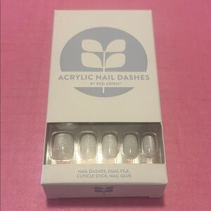 Red Aspen Acrylic Nail Dashes Manicure Kit ANGELIC AMAI New in Box Kit includes
